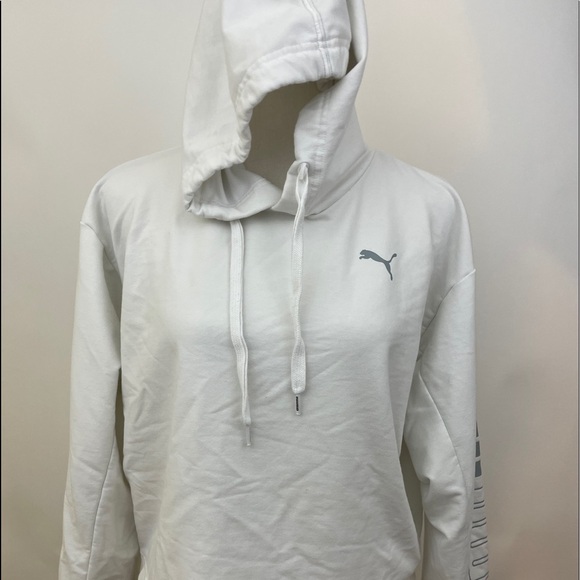 Puma crop hoodie size Medium. Long sleeves. - Picture 2 of 13